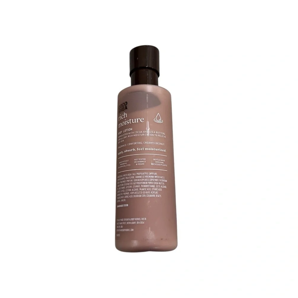 Bath &‎ Body Works Coco Shea Rich Moisture Pump Body Lotion